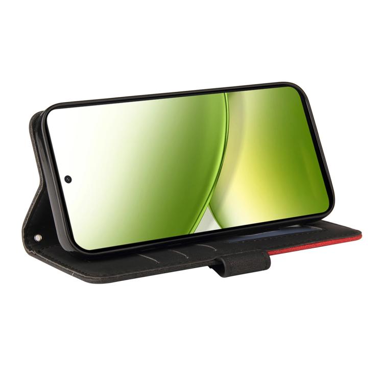 For vivo Y400 5G Dual-color Splicing Flip Leather Phone Case