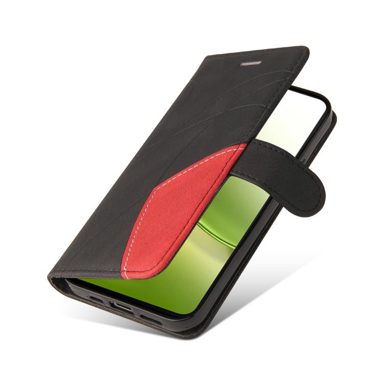 For vivo Y400 5G Dual-color Splicing Flip Leather Phone Case