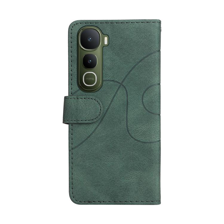 For vivo Y400 5G Dual-color Splicing Flip Leather Phone Case