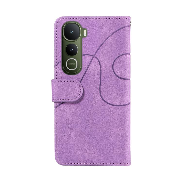 For vivo Y400 5G Dual-color Splicing Flip Leather Phone Case