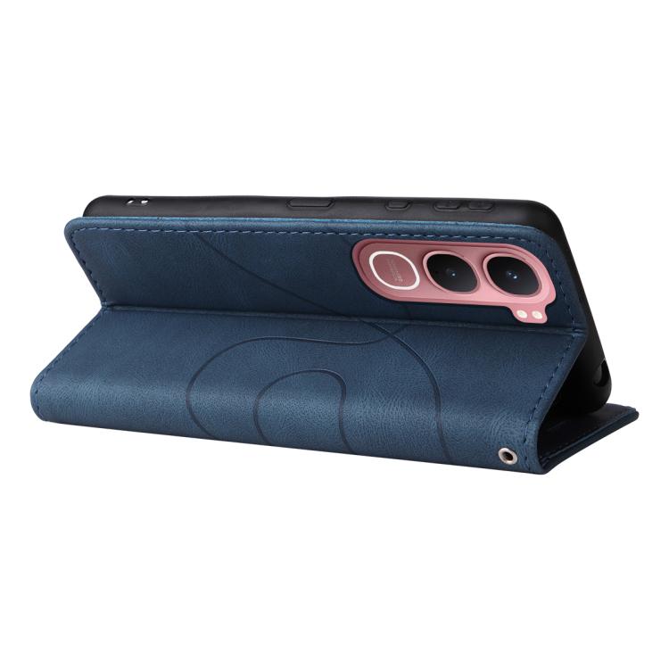 For vivo Y31 5G 2025 / Y21D Dual-color Splicing Flip Leather Phone Case