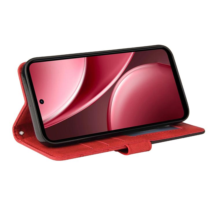 For vivo Y31 5G 2025 / Y21D Dual-color Splicing Flip Leather Phone Case