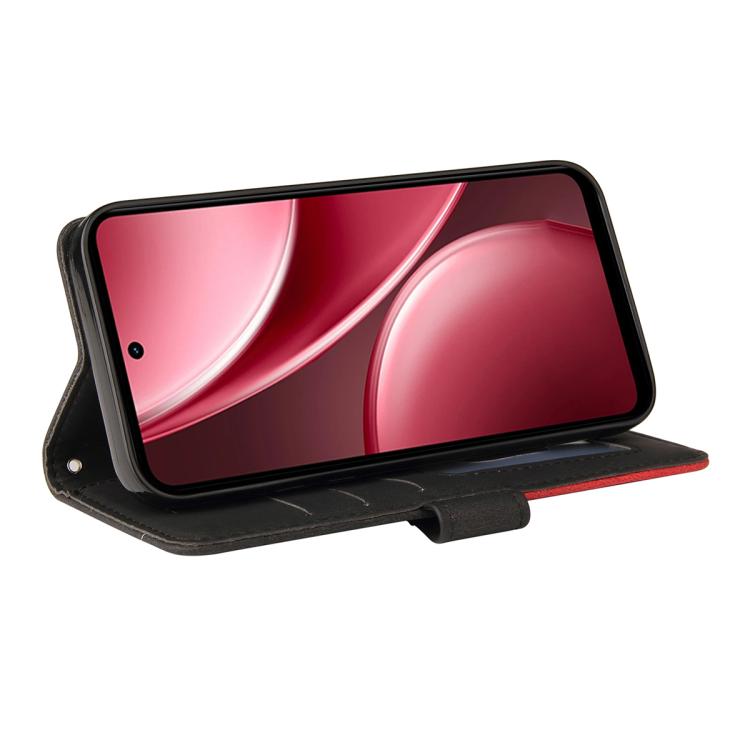 For vivo Y31 5G 2025 / Y21D Dual-color Splicing Flip Leather Phone Case
