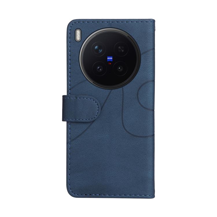 For vivo X300 Pro Dual-color Splicing Flip Leather Phone Case