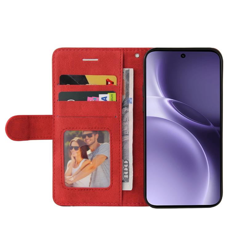 For vivo X300 Pro Dual-color Splicing Flip Leather Phone Case