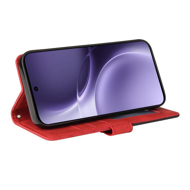 For vivo X300 Pro Dual-color Splicing Flip Leather Phone Case