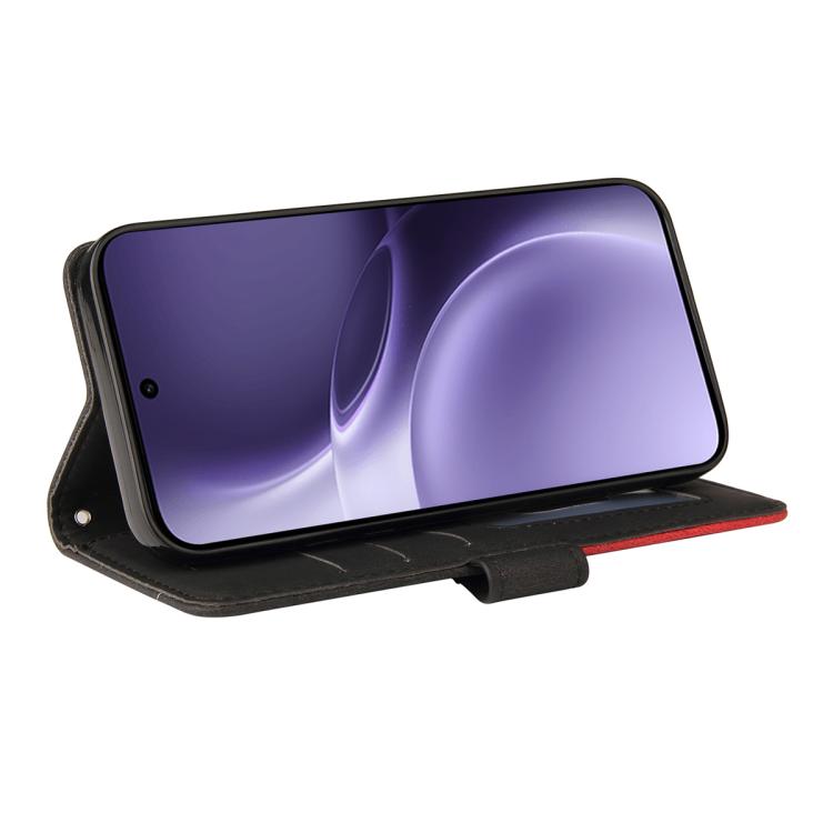 For vivo X300 Pro Dual-color Splicing Flip Leather Phone Case
