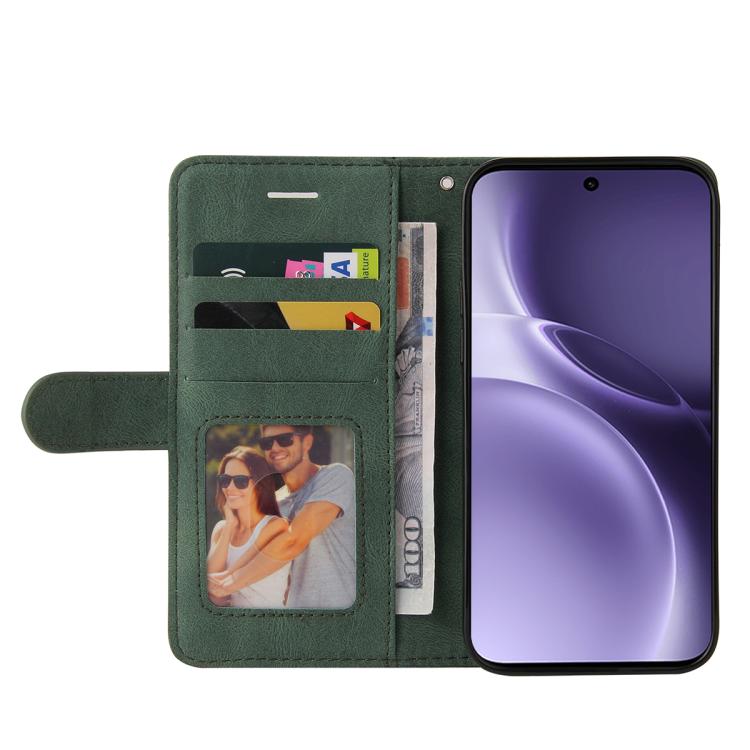 For vivo X300 Pro Dual-color Splicing Flip Leather Phone Case