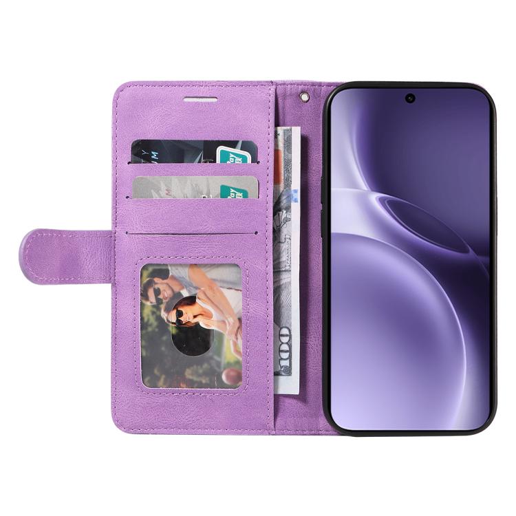For vivo X300 Pro Dual-color Splicing Flip Leather Phone Case