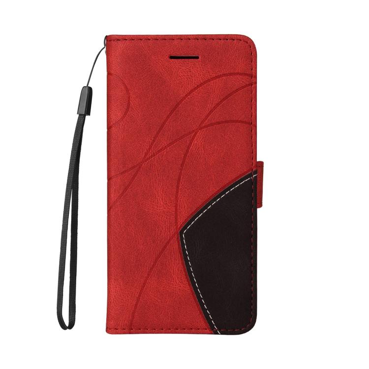 For vivo X300 Dual-color Splicing Flip Leather Phone Case