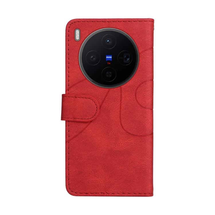 For vivo X300 Dual-color Splicing Flip Leather Phone Case