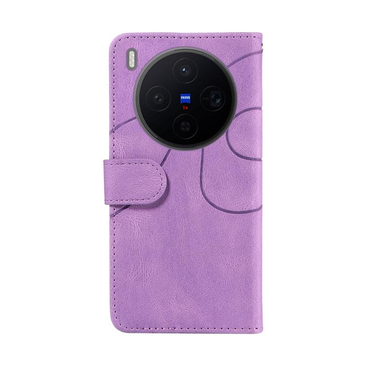 For vivo X300 Dual-color Splicing Flip Leather Phone Case