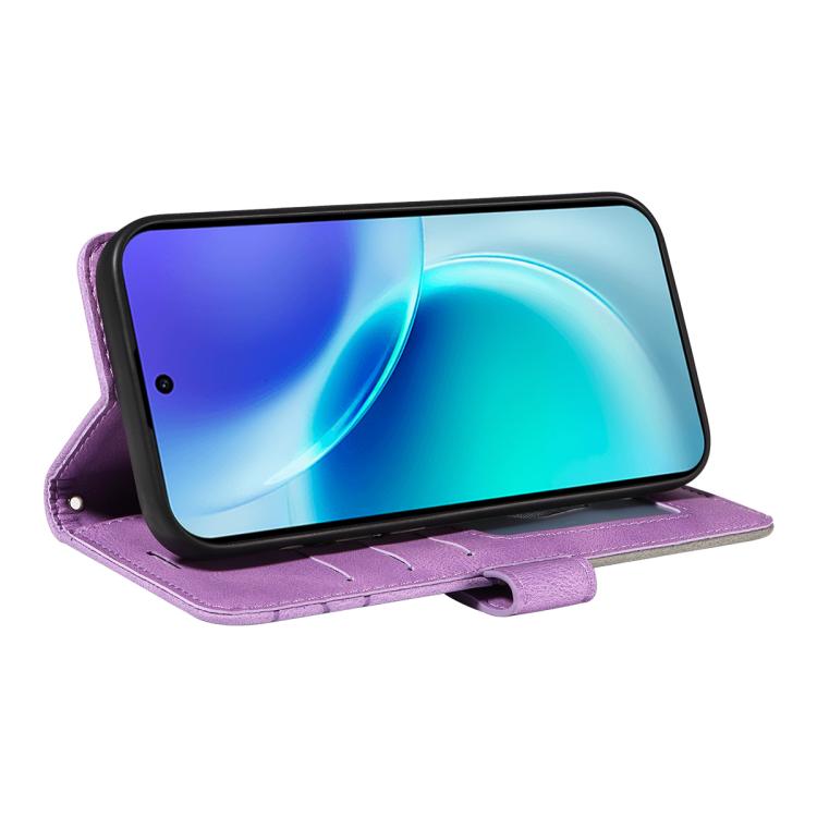 For vivo X300 Dual-color Splicing Flip Leather Phone Case