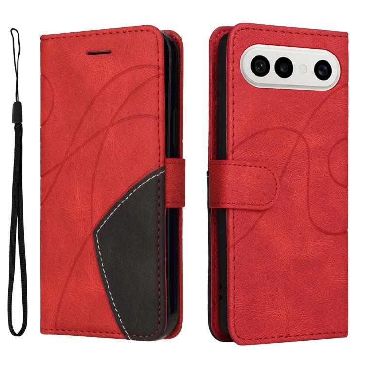 For vivo S50 Pro mini 5G Dual-color Splicing Flip Leather Phone Case