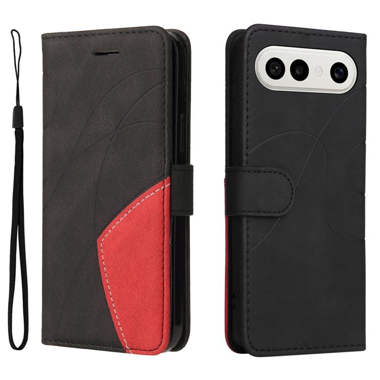 For vivo S50 Pro mini 5G Dual-color Splicing Flip Leather Phone Case