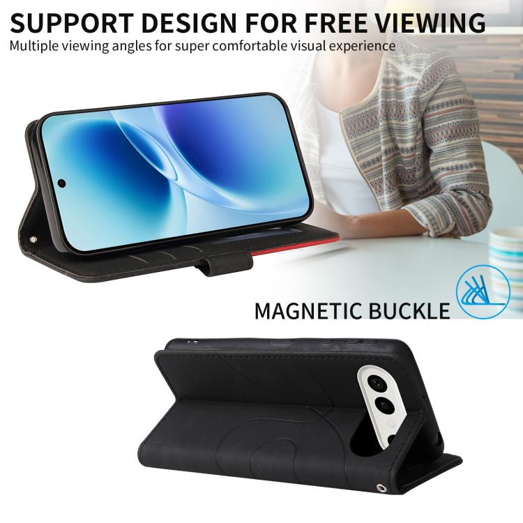 For vivo S50 Pro mini 5G Dual-color Splicing Flip Leather Phone Case