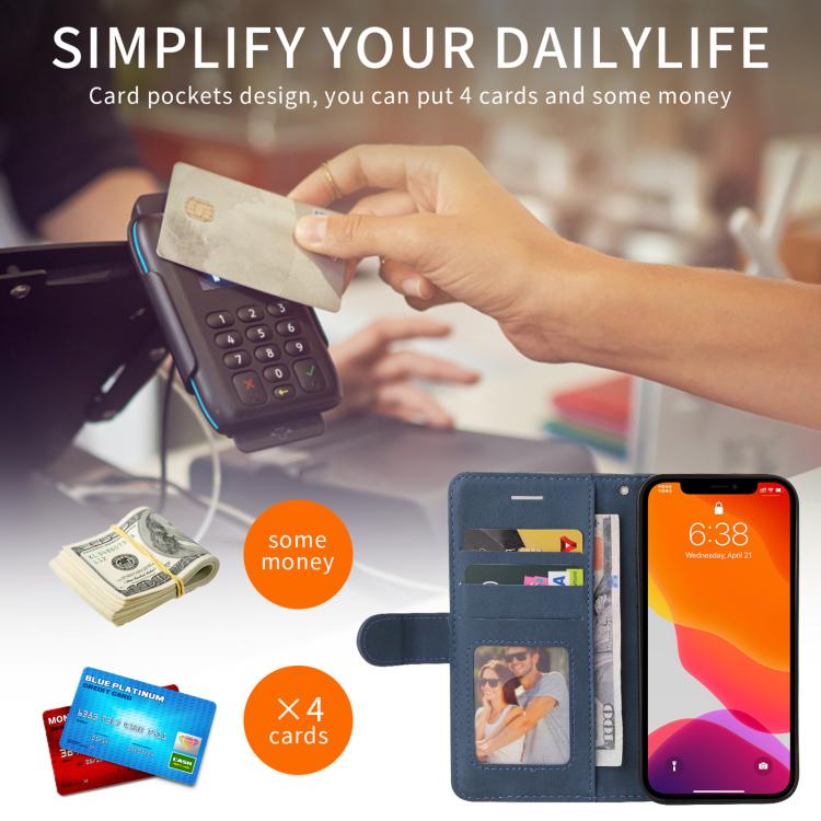 For vivo V70 FE 5G Dual-color Splicing Flip Leather Phone Case