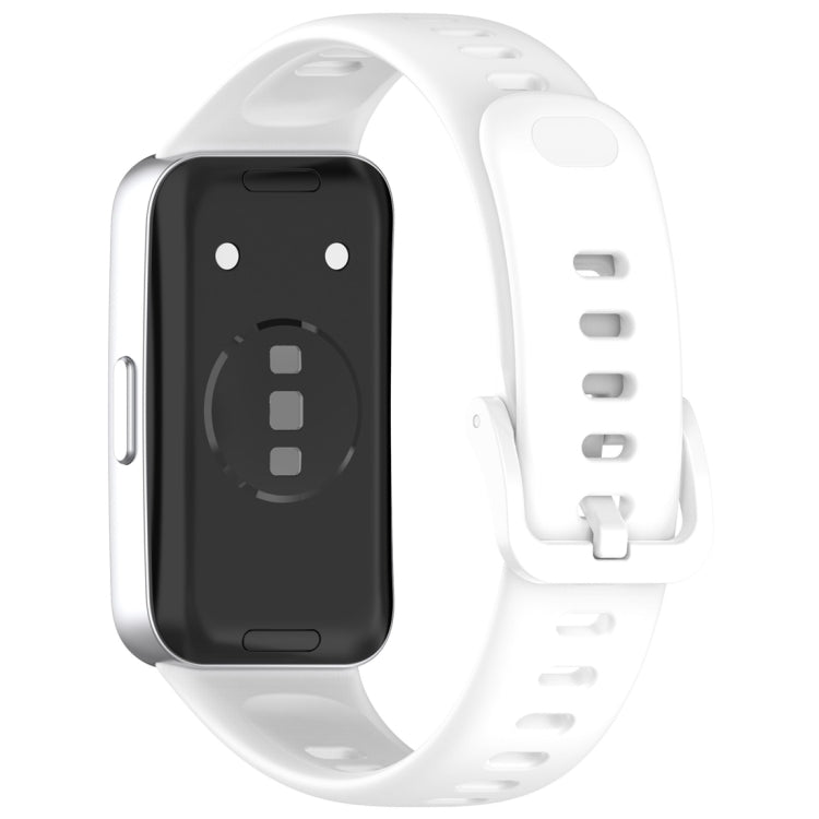 For Huawei Band 10 / 9 / 8 Nail Button Glossy Silicone Watch Band