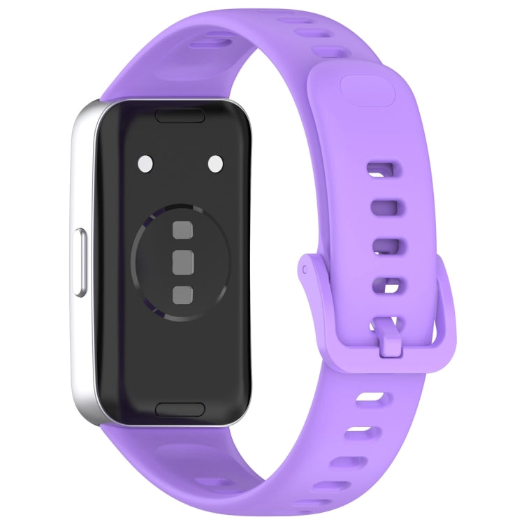 For Huawei Band 10 / 9 / 8 Nail Button Glossy Silicone Watch Band