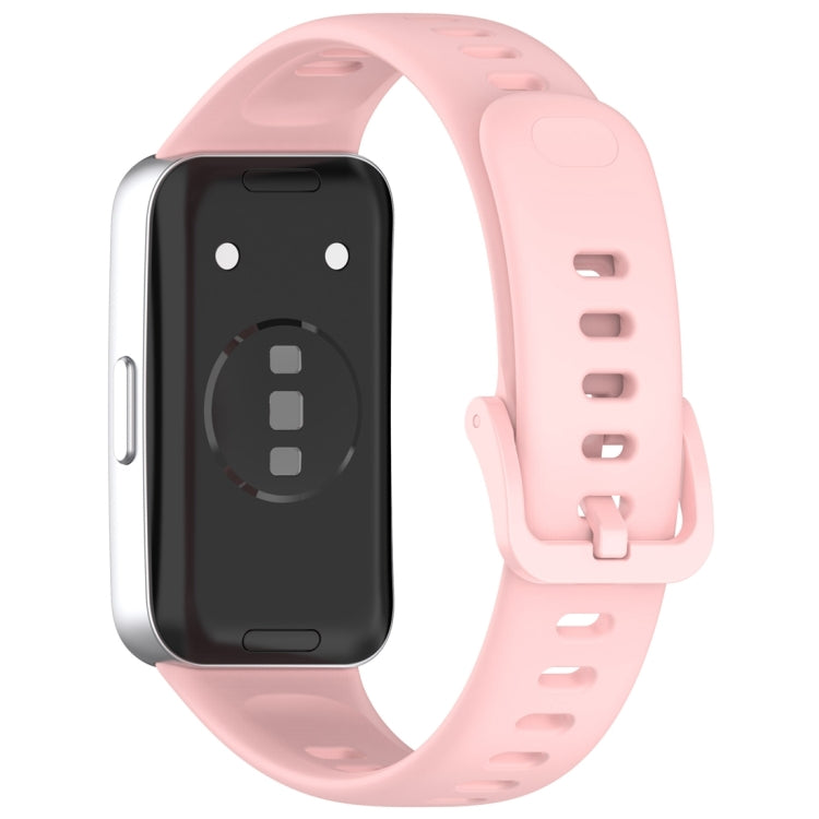 For Huawei Band 10 / 9 / 8 Nail Button Glossy Silicone Watch Band