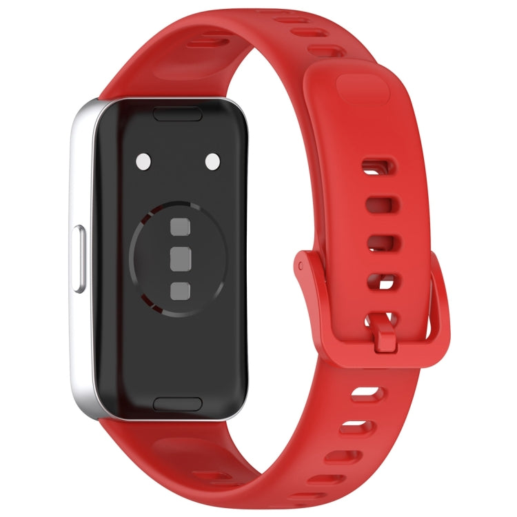 For Huawei Band 10 / 9 / 8 Nail Button Glossy Silicone Watch Band