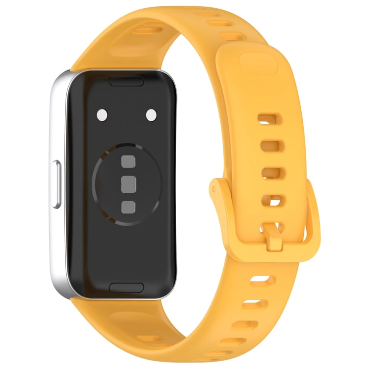 For Huawei Band 10 / 9 / 8 Nail Button Glossy Silicone Watch Band