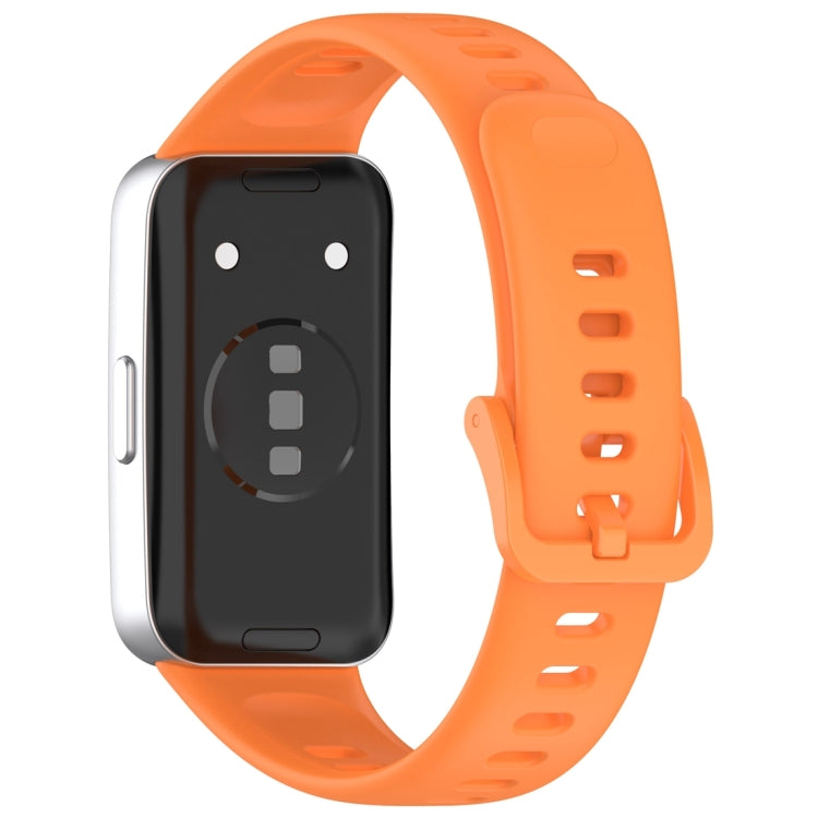For Huawei Band 10 / 9 / 8 Nail Button Glossy Silicone Watch Band
