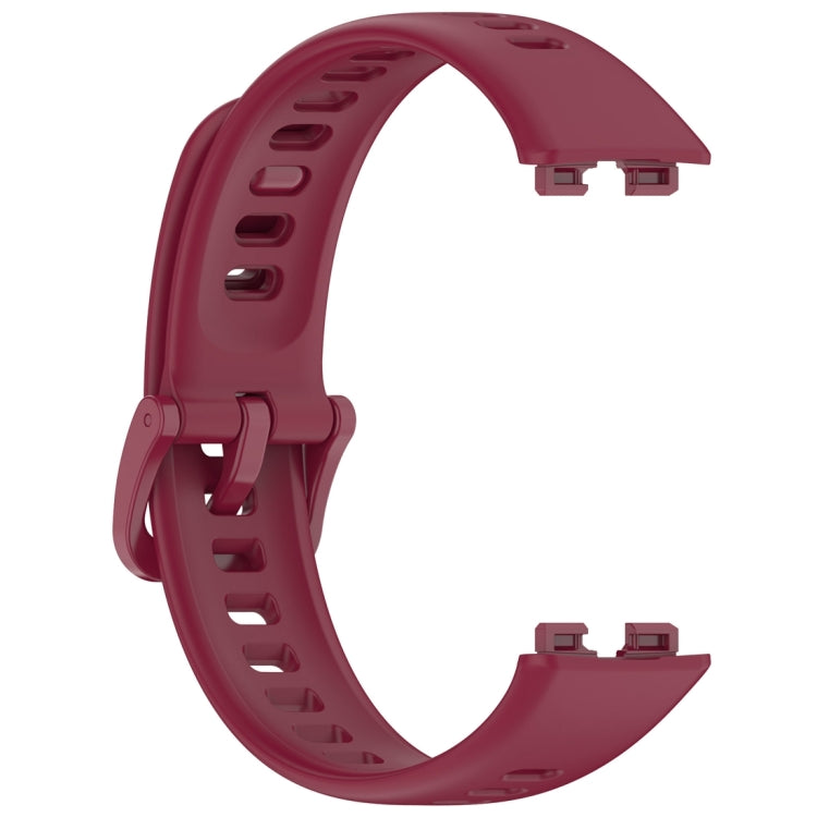 For Huawei Band 10 / 9 / 8 Nail Button Glossy Silicone Watch Band