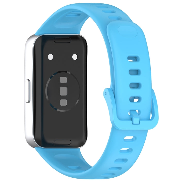 For Huawei Band 10 / 9 / 8 Nail Button Glossy Silicone Watch Band