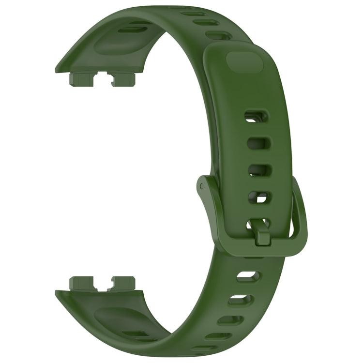 For Huawei Band 10 / 9 / 8 Nail Button Glossy Silicone Watch Band