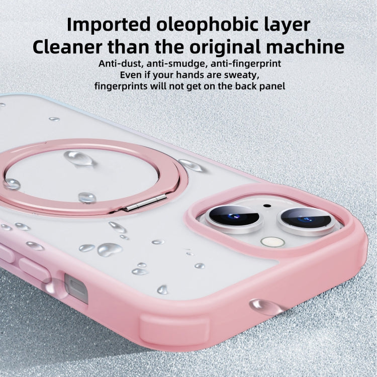 For iPhone 13 Pro MagSafe Holder PC Hybrid TPU Phone Case