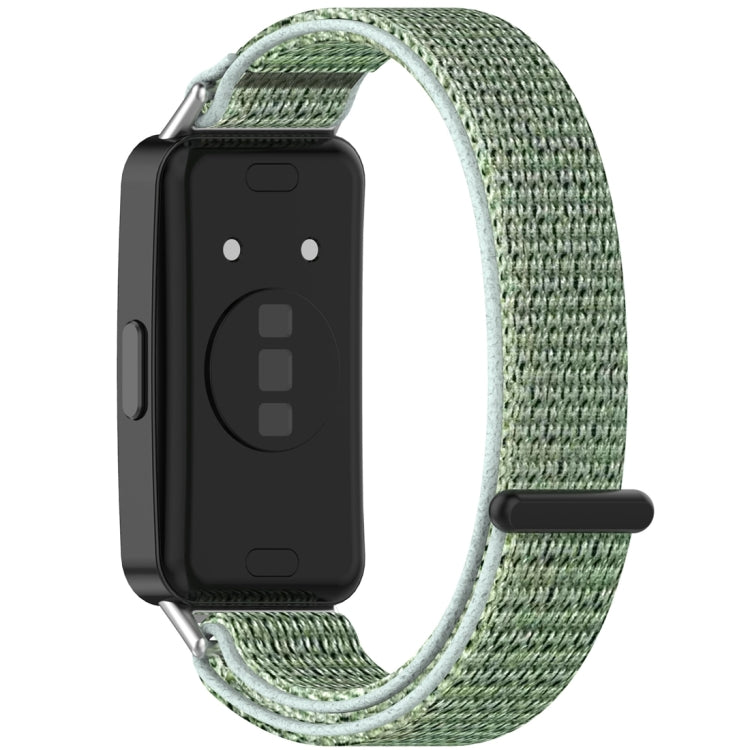 For Huawei Band 10 / 9 / 8 Nylon Loop Hook and Loop Fastener Watch Band