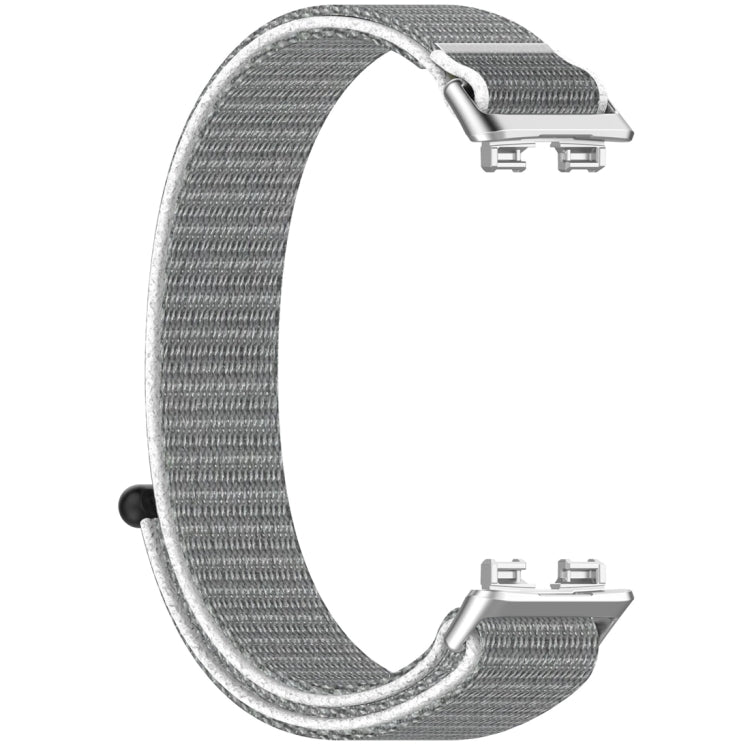 For Huawei Band 10 / 9 / 8 Nylon Loop Hook and Loop Fastener Watch Band