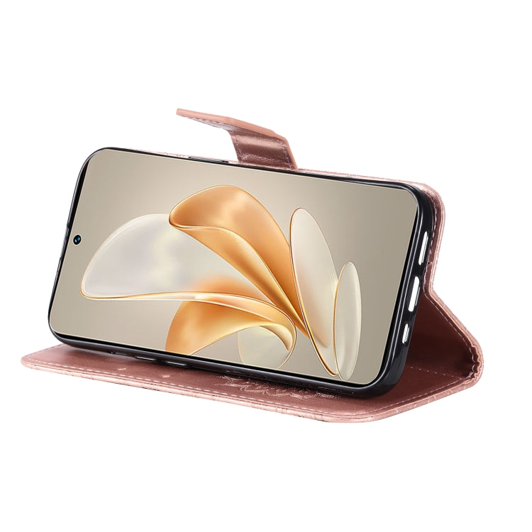 For vivo V29e Global / Y200 5G Global Embossed Sunflower Pattern Flip Leather Phone Case