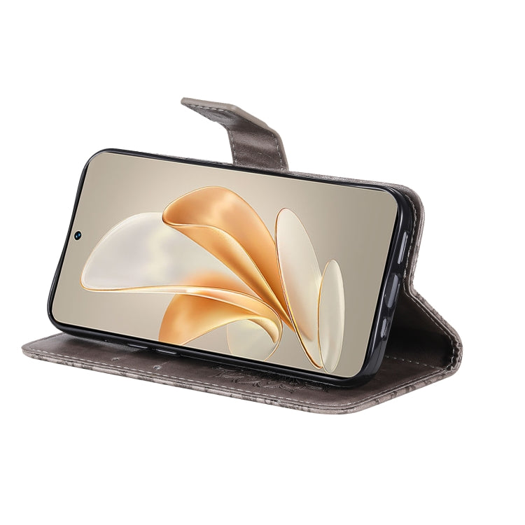For vivo V29e Global / Y200 5G Global Embossed Sunflower Pattern Flip Leather Phone Case