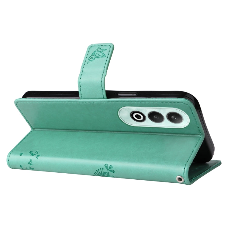 For OnePlus Nord CE4 Tree & Cat Embossed Pattern Flip Leather Phone Case