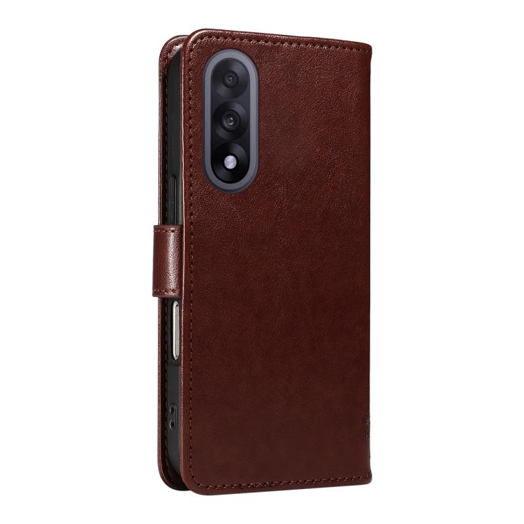For OnePlus Ace 5 Ultra Tree & Cat Embossed Pattern Flip Leather Phone Case