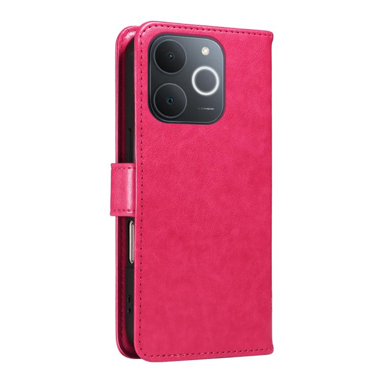 For Realme C71 4G India Tree & Cat Embossed Pattern Flip Leather Phone Case