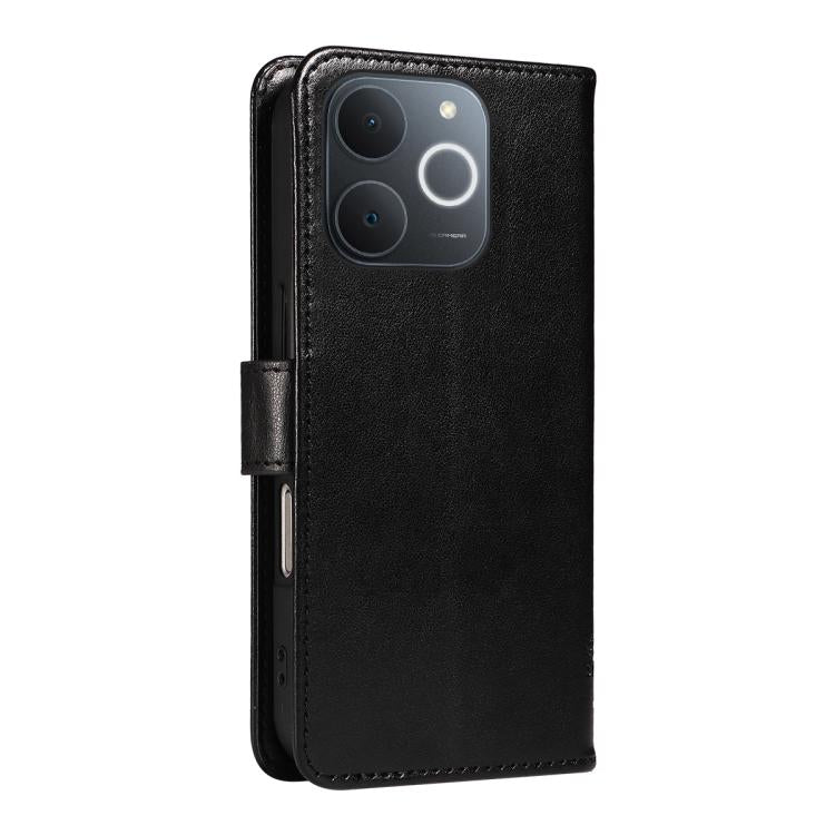 For Realme C71 4G India Tree & Cat Embossed Pattern Flip Leather Phone Case