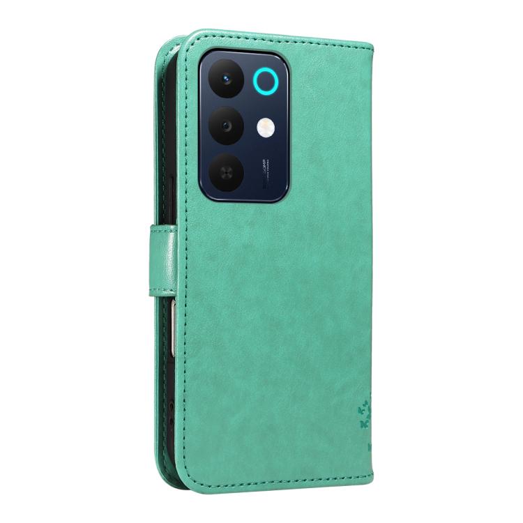 For Realme C85 5G/15X 5G India Tree & Cat Embossed Pattern Flip Leather Phone Case