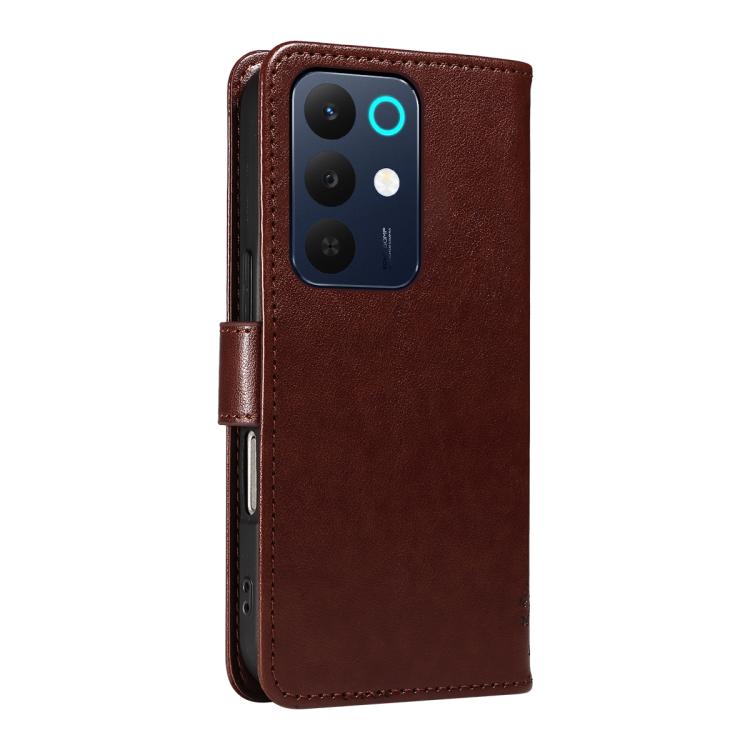 For Realme C85 5G/15X 5G India Tree & Cat Embossed Pattern Flip Leather Phone Case