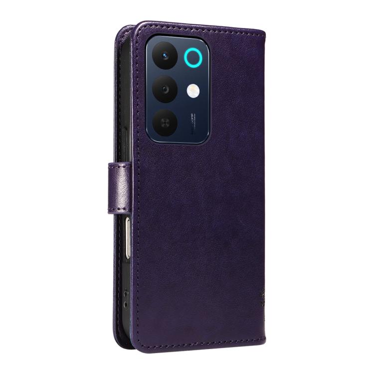 For Realme C85 5G/15X 5G India Tree & Cat Embossed Pattern Flip Leather Phone Case