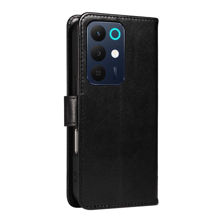 For Realme C85 5G/15X 5G India Tree & Cat Embossed Pattern Flip Leather Phone Case