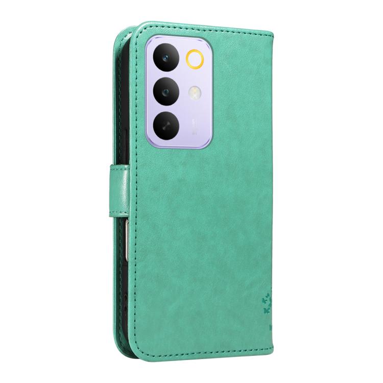 For Realme C85 Pro 4G Tree & Cat Embossed Pattern Flip Leather Phone Case