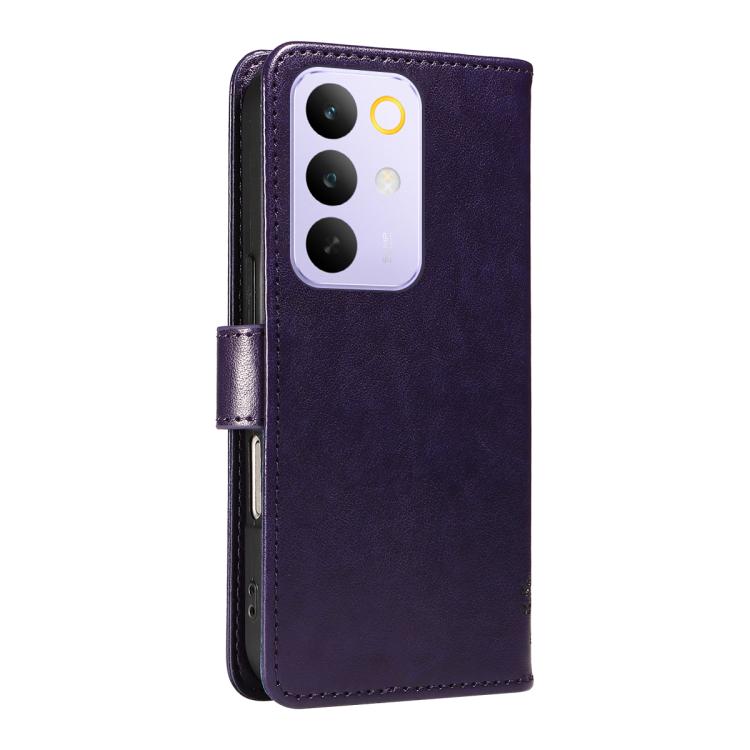 For Realme C85 Pro 4G Tree & Cat Embossed Pattern Flip Leather Phone Case