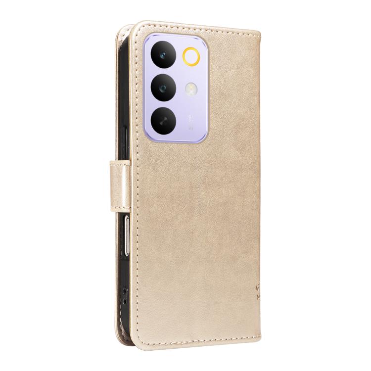 For Realme C85 Pro 4G Tree & Cat Embossed Pattern Flip Leather Phone Case