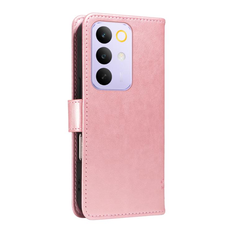 For Realme C85 Pro 4G Tree & Cat Embossed Pattern Flip Leather Phone Case