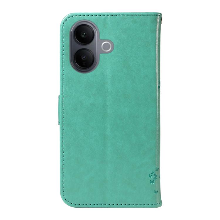 For vivo V60 Lite 4G Tree & Cat Embossed Pattern Flip Leather Phone Case