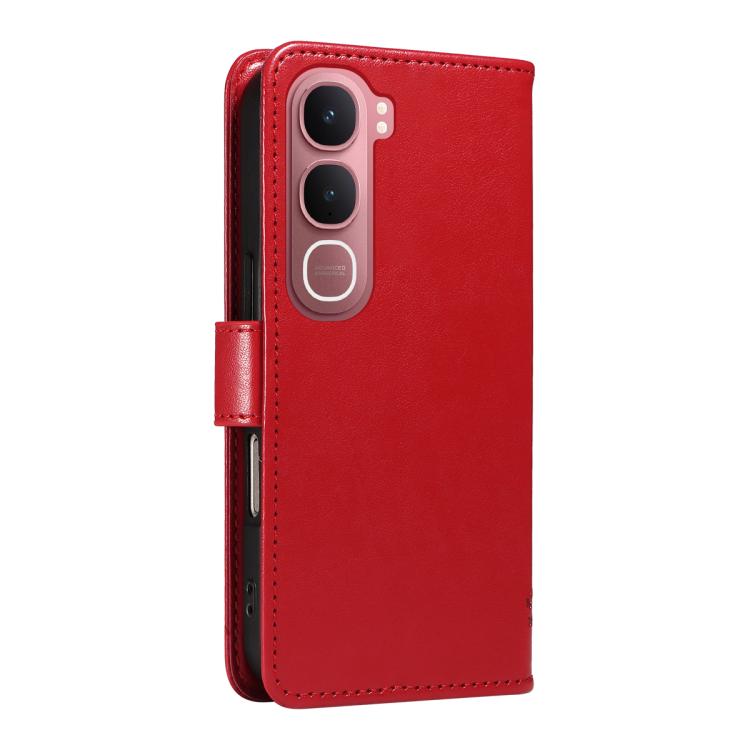 For vivo Y31 5G 2025 / Y21D Tree & Cat Embossed Pattern Flip Leather Phone Case