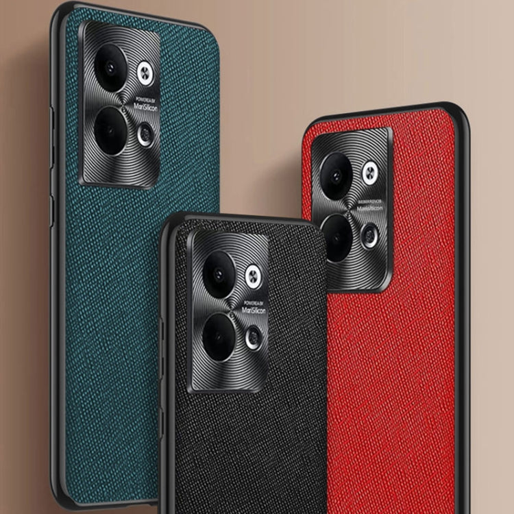 For OPPO Reno9 Pro Cross Texture PU Leather Phone Case
